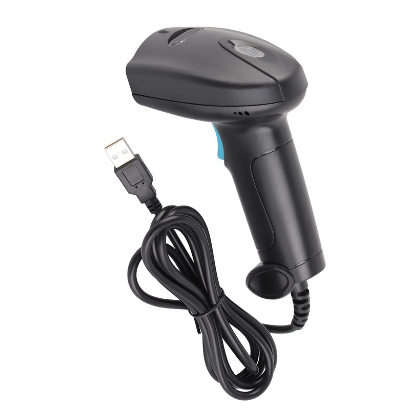 1D Barcode Scanner High Accuracy CCD USB Red Light Handheld