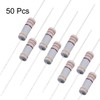 sourcing map 50Pcs 330 Ohm Resistor, 2W 5% Tolerance Carbon
