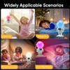 Astronaut Wake Up Light Sunrise Alarm Clock for Kids, Heavy