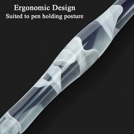 Sonsage DIY Diamond Painting Pens for Adult,Curvy White Pen Handturned Resin 5D Art Rhinestone Applicator Embroidery,Gem Art Pen Jewel Wax Picker Tool Accessories Supplies for Kid