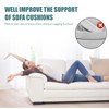 YOZAIUUI 2Pcs 50 X 50cm Sofa Cushion Support: High-Density Sofa