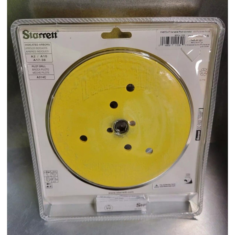 Starrett New Starrett Dual Pitch Professional Hole Saw, 6", 1-5/8"