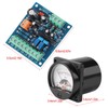 2 Pcs VU Meter Warm Backlight Recording Audio Level Amplifier