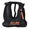Scuba Choice Adult Black Snorkel Vest w/Name Box, Large