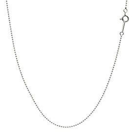 Sears 925 Ball Chain Necklace, Silver, Silver, No Gemstone