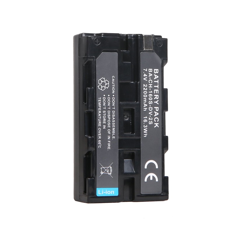 Dracast 1x NP-F 2200mAh Battery and 1 Charger Kit, Black