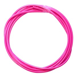 cyclingcolors Brake Cable Cover Bowden Cable Brake Cable Covers 5 mm Cable Housing Bicycle Road Bike City Vintage Car 3 m (Pink Fluo)