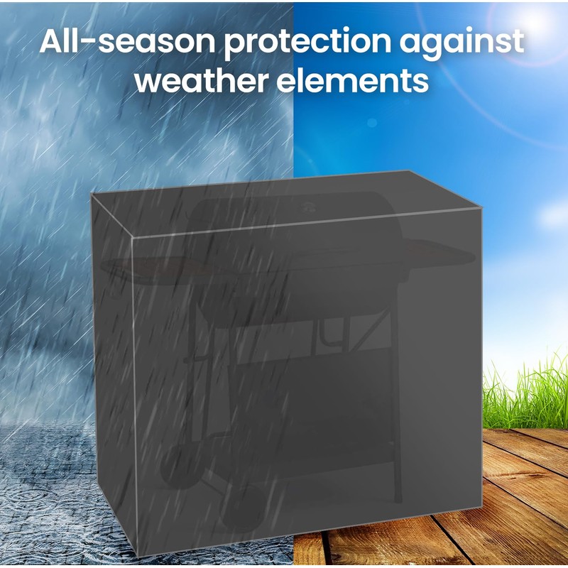 ALBERT AUSTIN BBQ Cover, Heavy Duty Barbecue Covers Waterproof, Windproof,