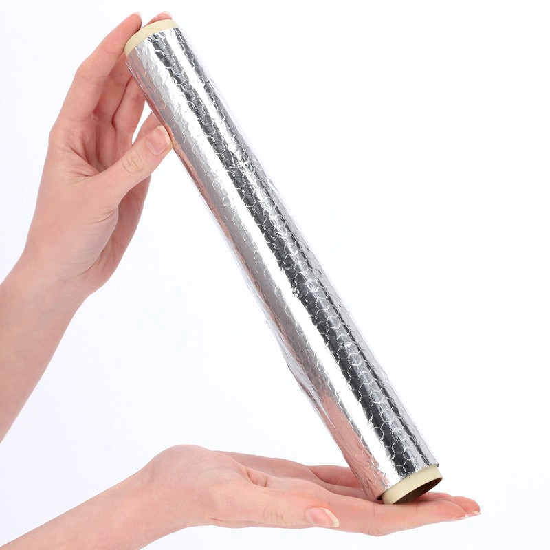 Ravi Breakfast and Baking Aluminium Foil Roll Pressed, Length 1000