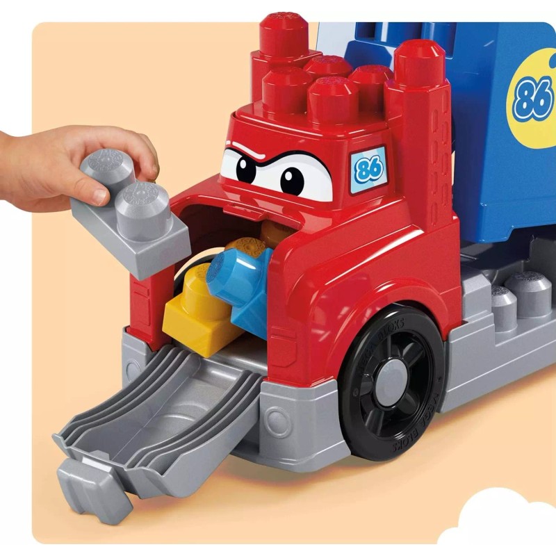 MEGA BLOKS Build & Race Rig Building Blocks Toy Set