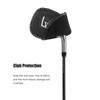 12Pcs Golf Iron Covers Set with Numbers Soft Protective Golf