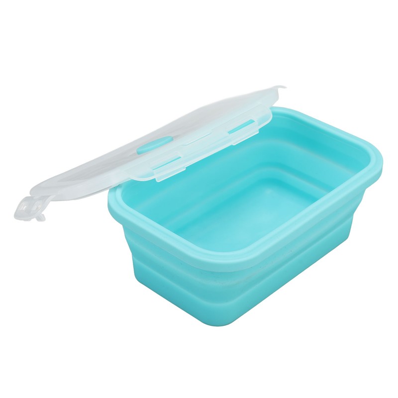 Collapsible Silicone Food Storage Container High Temperature Resistant Microwave Safe
