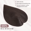 MY-LADY Hair Topper for Women Human Hair for Thinning Hair