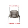 XHXMDL 40pcs 0.5 Inch Pipe Screens Premium Diameter 1/2 Inch