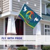 ariarly World Peace Flag Double Sided and Double Stitched Flags