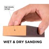 YoiYee Grit Hand Sanding Block (400-500 Grit), Wet and Dry