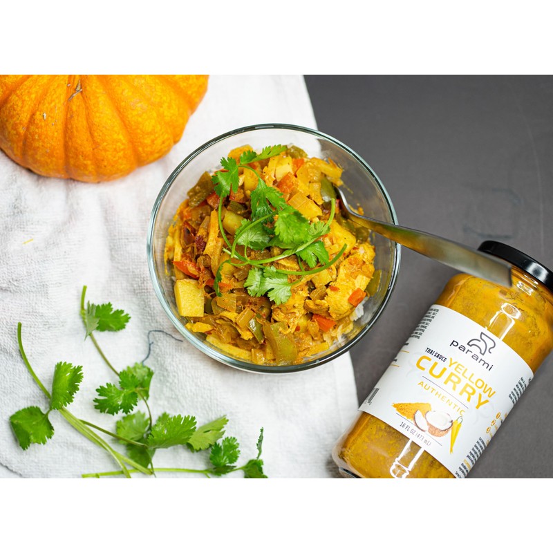 Parami Thai Yellow Curry Sauce, Pack of 2, Size 16