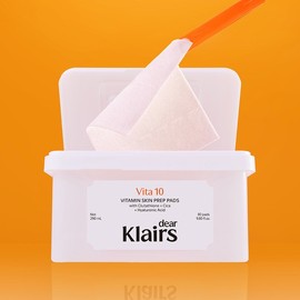 Klairs Vitamin Makeup Pads 80 Sheets / 클레어스 비타민 화잘먹 패드 80매