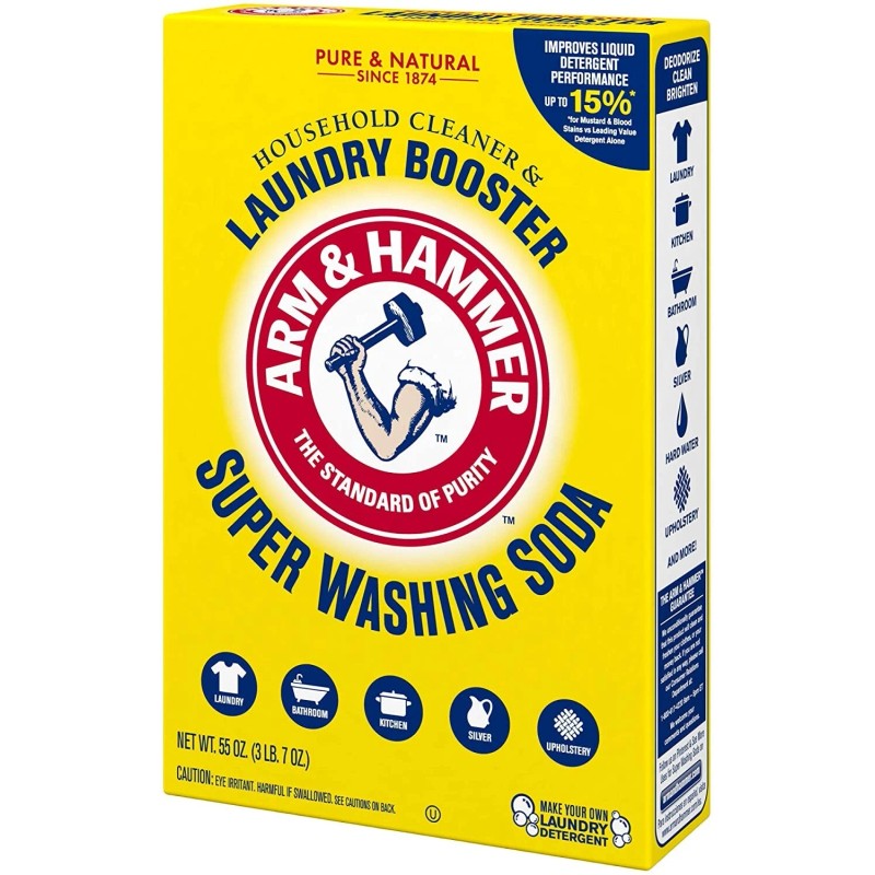 Arm & Hammer Super Washing Soda Detergent Booster & Household