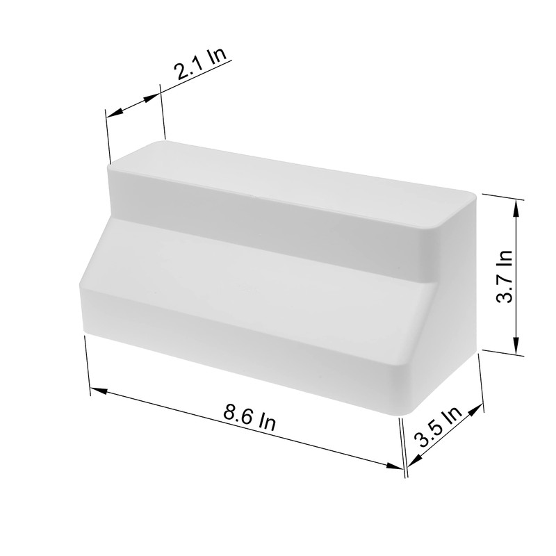 Vent Systems Flat Rectangular Pipe Connector for Pipe Connection 220