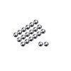 Kozelo 20pcs Precision Ball 2.8mm 304 Stainless Steel Bearing Solid