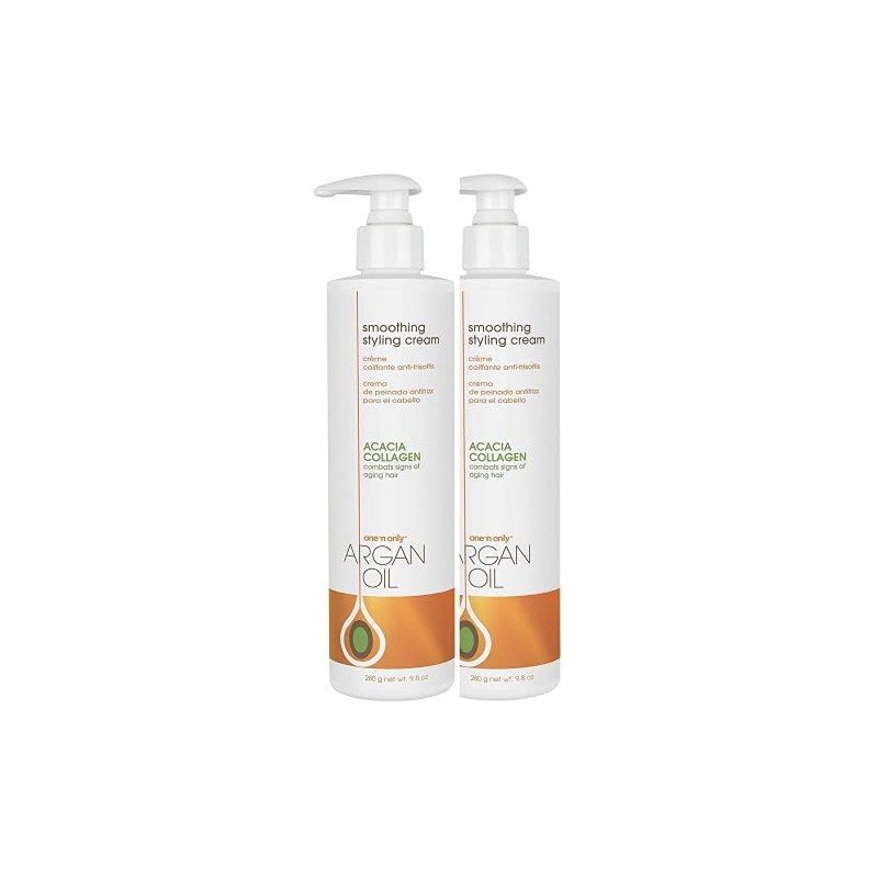 One N Only Argan Oil Styling Cream 10oz Pump Leave-In