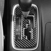 Car Interior Decoration Accessories Center Shift Carbon Fiber Trim Sticker