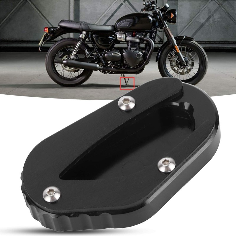 Side Stand, Foot Side Stand, CNC Aluminium Alloy, Non-Slip Foot