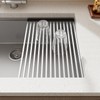 GinGinKing Roll Up Dish Drying Rack - Over The Sink