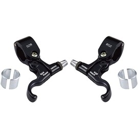 DIA – Compe (daiakonpe) tech99 Gold Finger Brake Lever Left and Right Set for 25.4/22.2 Black/Black Lever 98t99dsab