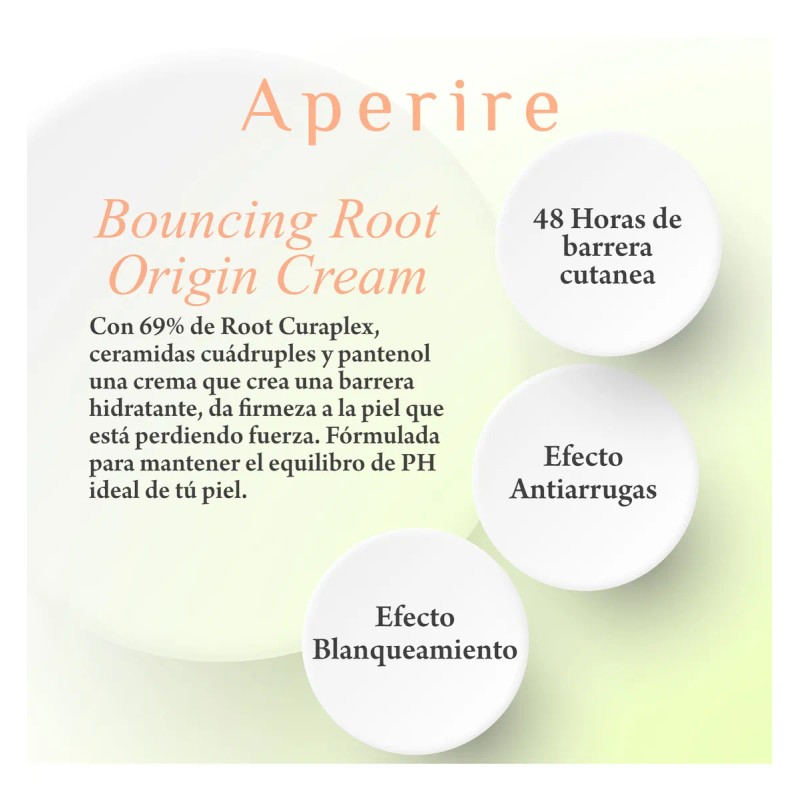 Aperire Super Origin Bouncing Root crema 45 ml | elasticidad