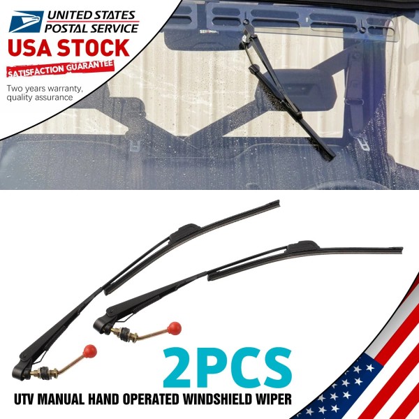 MODIGT UTV Manual Hand Operated Windshield Wiper for Honda Pioneer