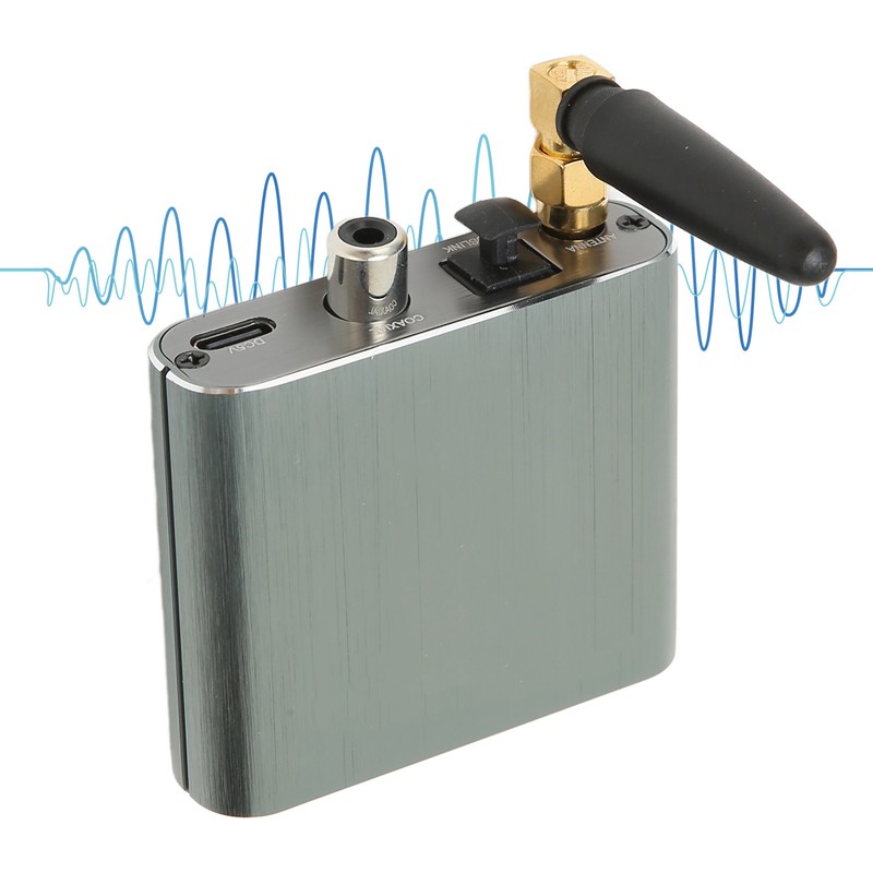 Bluetooth 5.2 Receiver Low Latency AUX Optical Coaxial Output Support