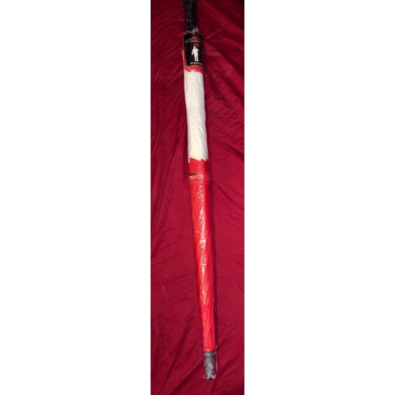 Windbrella Technical Glass Products Windproof Auto Open Umbrella Red White