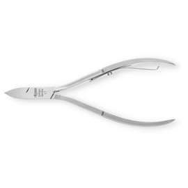 Nippes Solingen Corner Pliers for Nails, 13 cm, Nickel-Plated Steel, Professional Nail Nipper for Foot Care, Toenail Pliers, Made in Germany