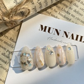 Moonlight Nail Tips - Long Oval / 달빛 네일팁 - 롱오벌