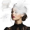 LdevotionR Elegant Fascinator Hats for Women - Stylish Mesh and