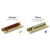 Satanga Edge Finger Pulls for Cabinets Peel and Stick on