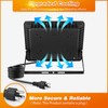 WuliFun 100W LED Flood Light Outdoor, 2Pack 10000LM Super Bright,
