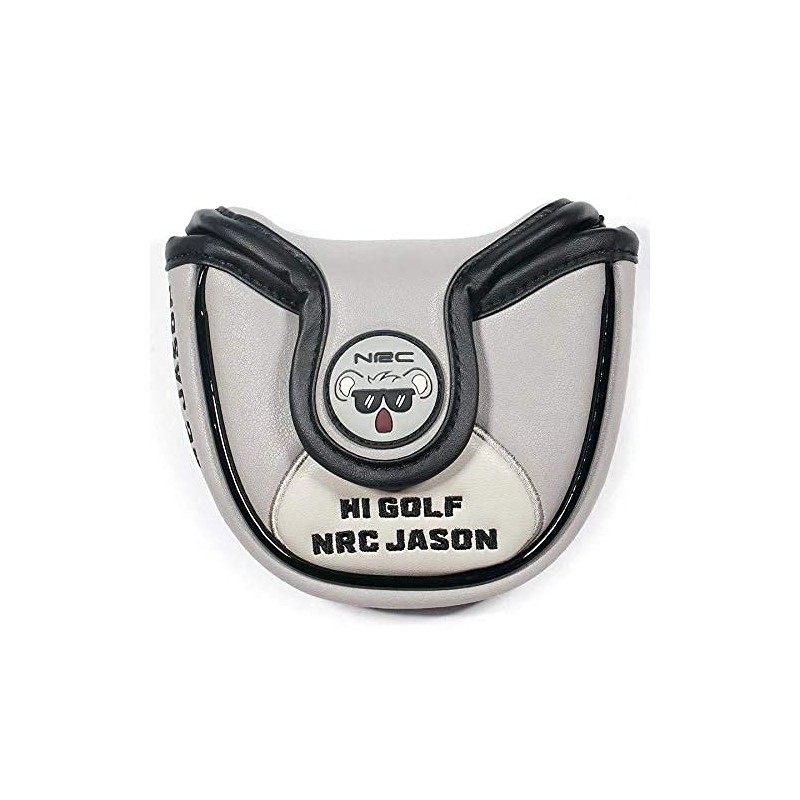 Putter Cover Headcover for Odyssey 2 Ball Mallet Magnet Fits