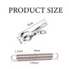10 PCS Stainless Steel Swimming Pool Cover Clips,for Aboves Ground