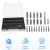 Outanaya 1set Heavy Duty Screw Extractor Set Stripped Bolt Remover