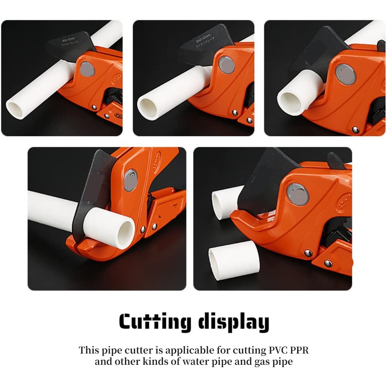 63mm Opening Gas Water Pipe Cutter Portable PVC PPR Cutting