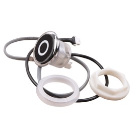 AQUADE 1 x Maxi-LED Colour Light LED Underwater LED Bathtub Stainless Steel Flat