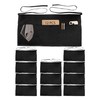 Xeoxarel 12 Pack Server Aprons with 4 Pockets, Unisex Waitress