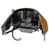 2EXTREME Rear Light, Orange Indicator Compatible with JINAN QINGQI QM50QT-6,