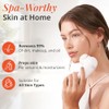 Vanity Planet Planet Cepillo de Limpieza Facial Raedia - Blanco/Gris