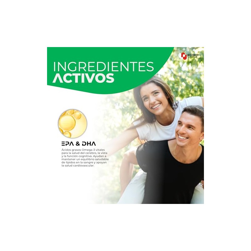 Omegas | Omega-3 EPA & DHA | Soporte cardiovascular, cerebral