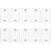 10 Pcs Portatarjeta Carro, SHANDABULIU Tarjetero para Coche con Ventosa,