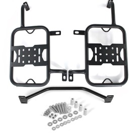 Xitomer Luggage Rack Fit for XL 750 Transalp 2023 2024 2025 Motorcycle Pannier Rack Fit for XL 750 Transalp Motorcycle Side Rack Saddlebag Support Carrier
